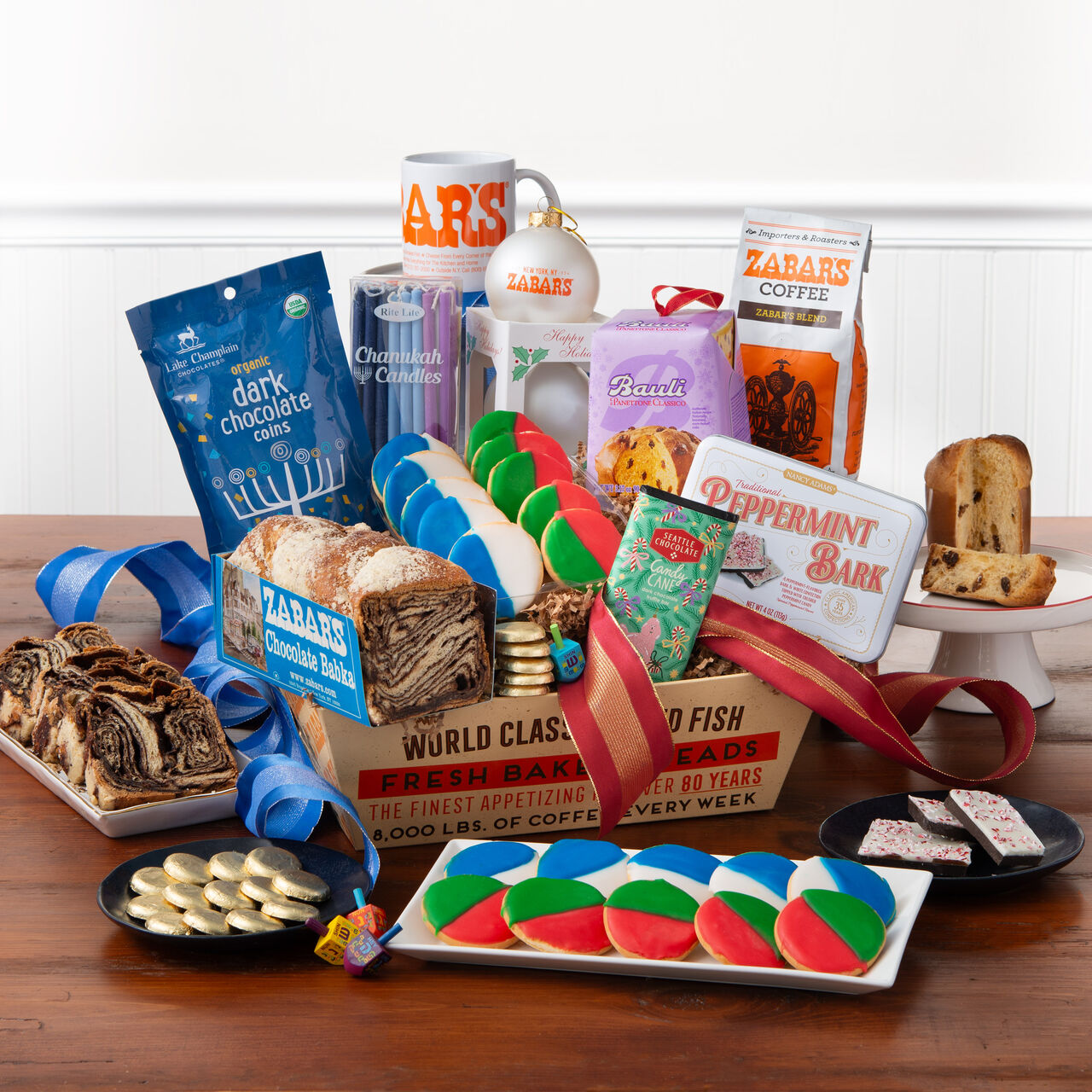 Zabar's Chrismukkah Holiday Mix & Mingle Gift  large