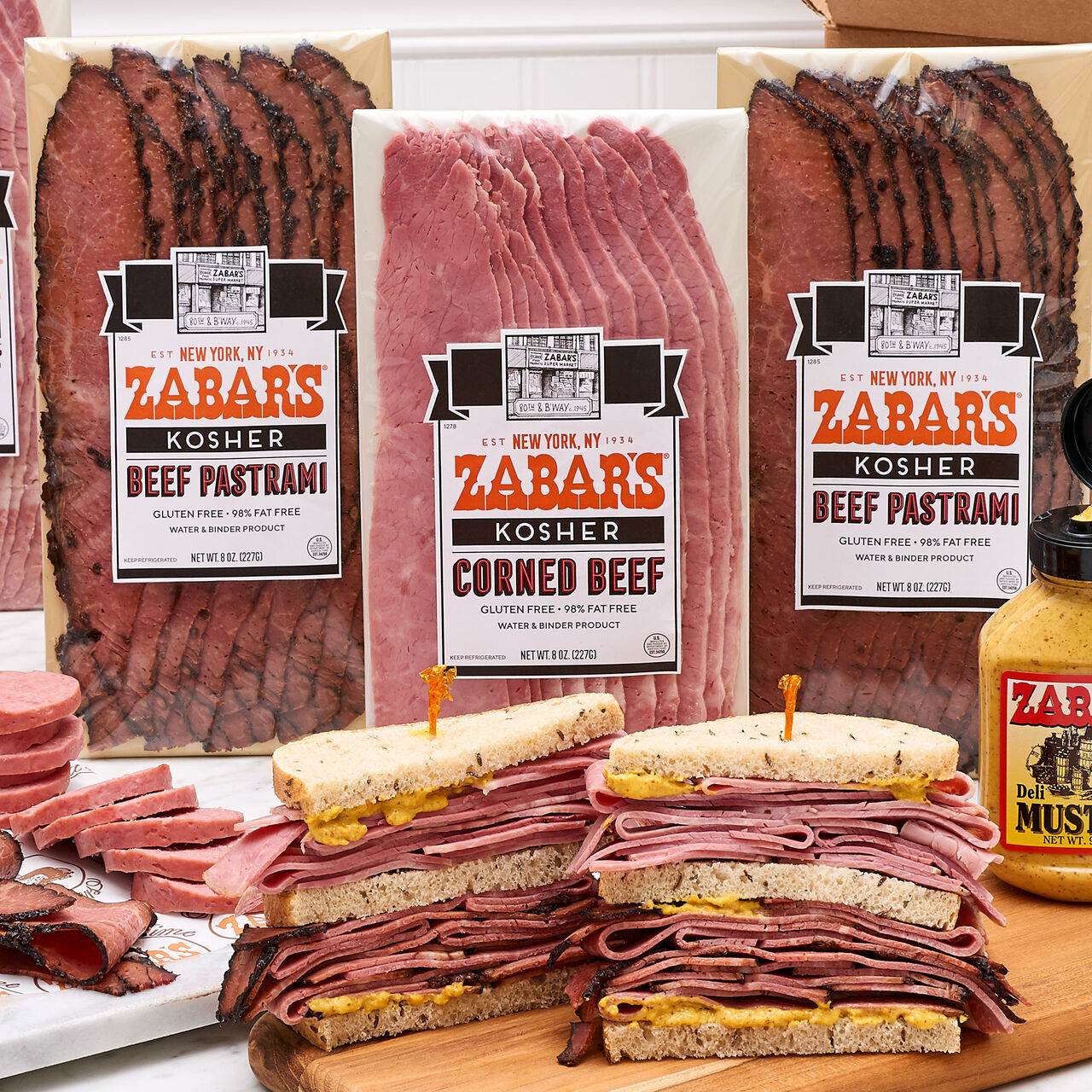 Zabar's Prepack Corned Beef 8oz (Kosher), , large image number 0