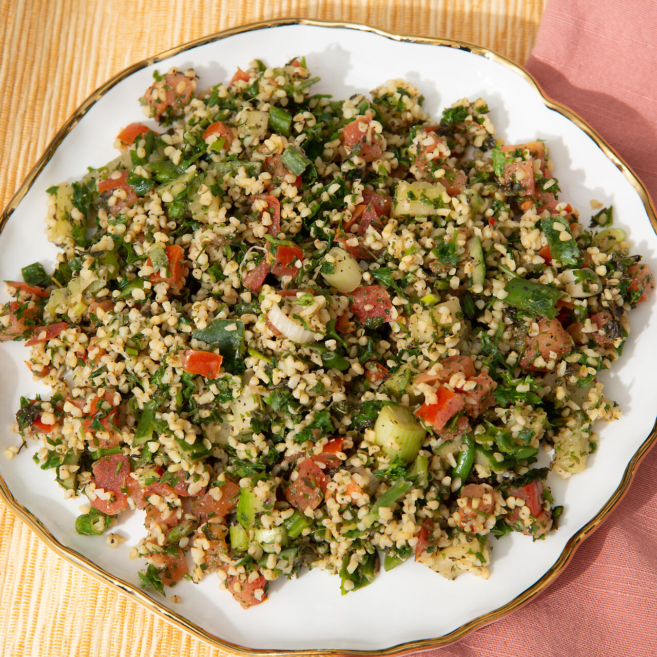 Lebanese Style Tabbouleh Salad