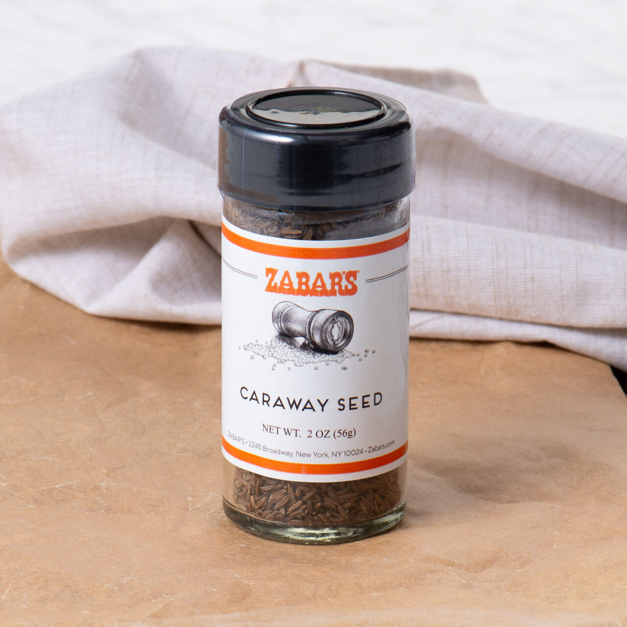 Zabar's Spices-Caraway Seed - 2 oz  (Kosher)  large