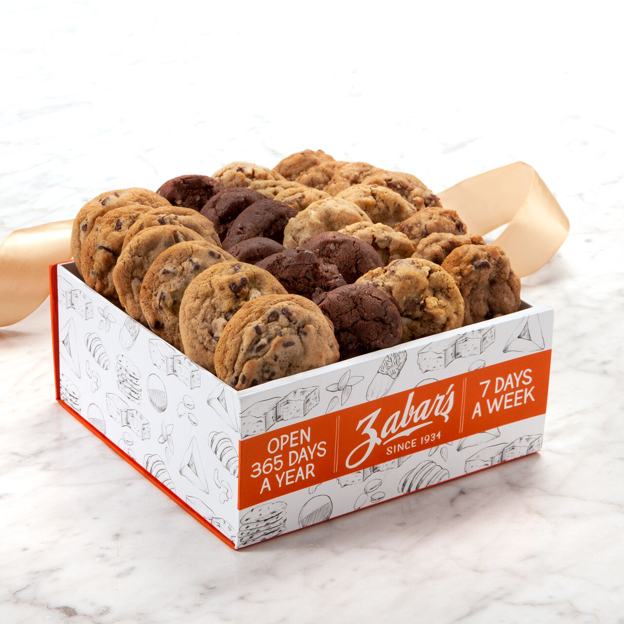 Zabar's Soft Bake Cookie Assortment Box - Approx. 32 oz. (Kosher), , large image number 0