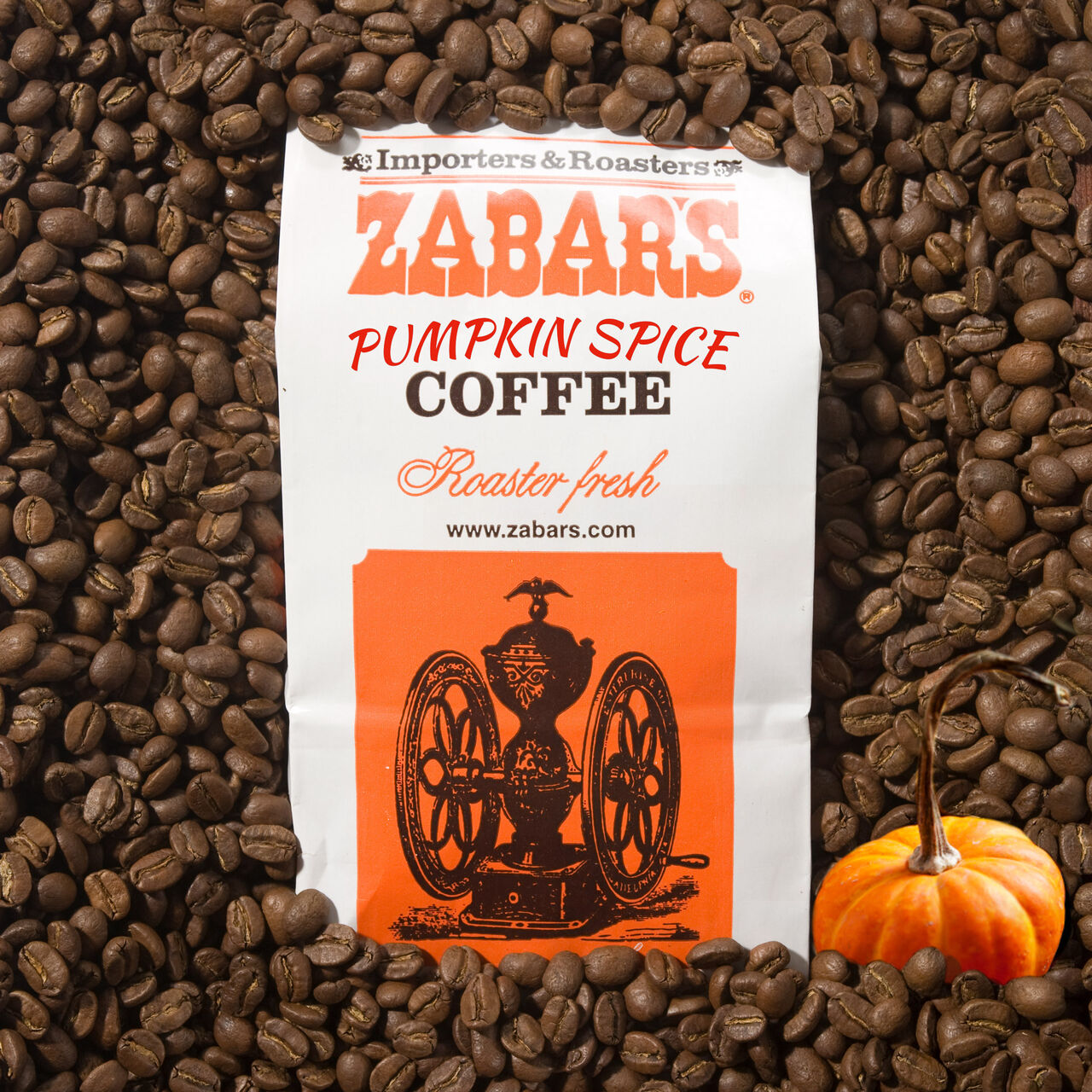 Zabar's Pumpkin Spice Coffee - 16oz (Kosher), , large image number 0