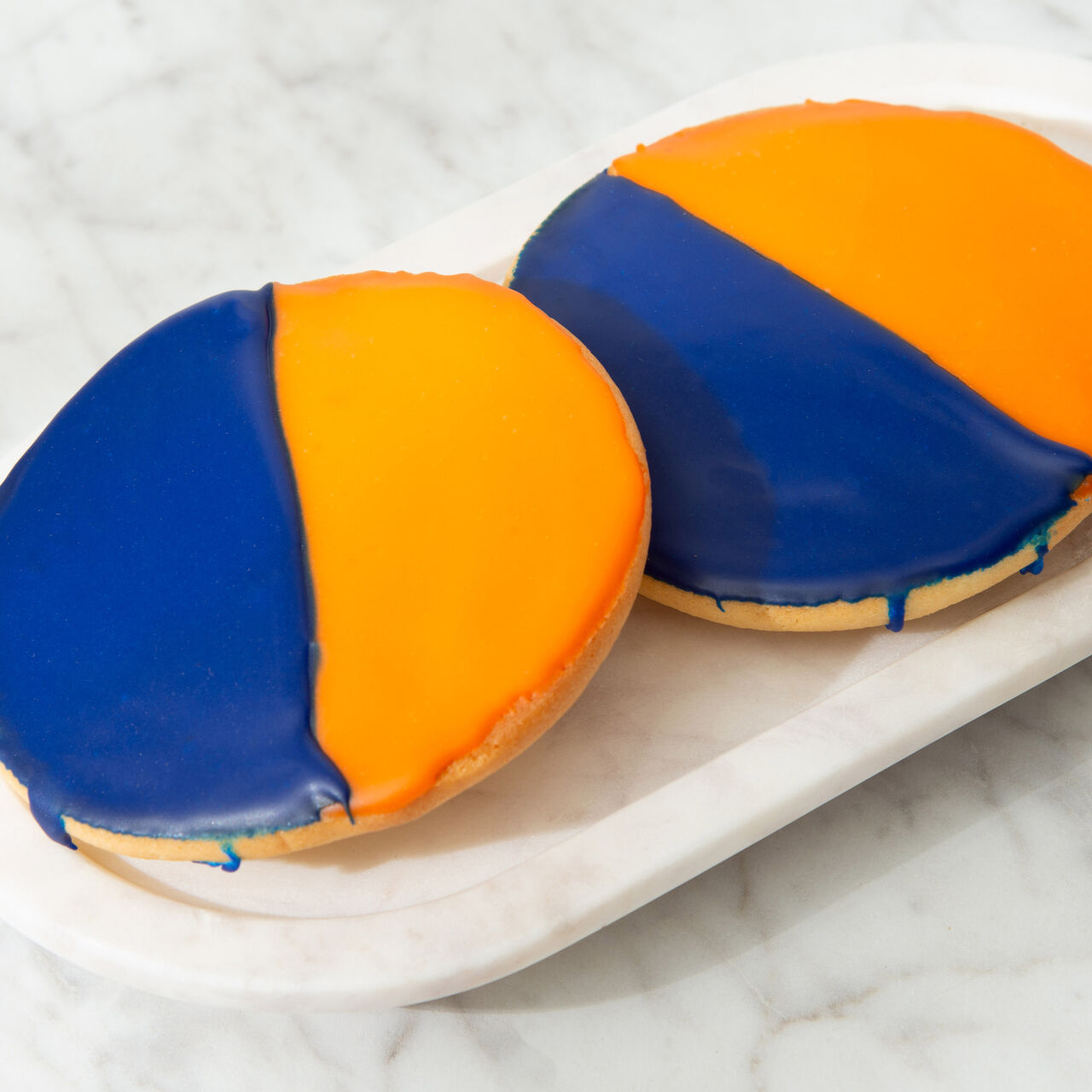 Zabar's Large Blue & Orange Cookies (Kosher)  large