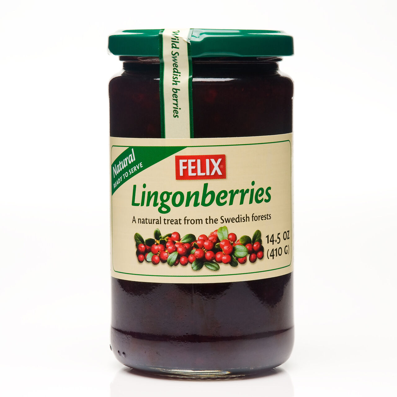 Felix Lingonberries Preserve - 14.5oz, , large image number 0