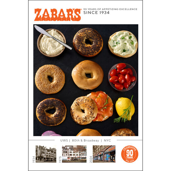 Zabar's Bagel Poster  large image number 0