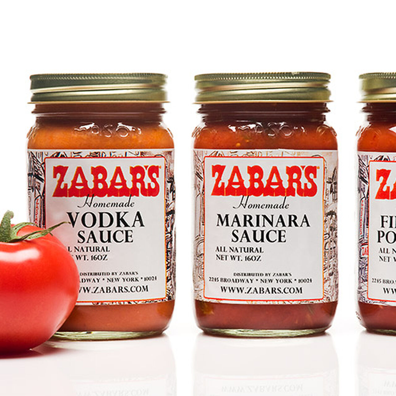 Zabar's All Natural Homemade Sauces - 16oz, , large image number 0