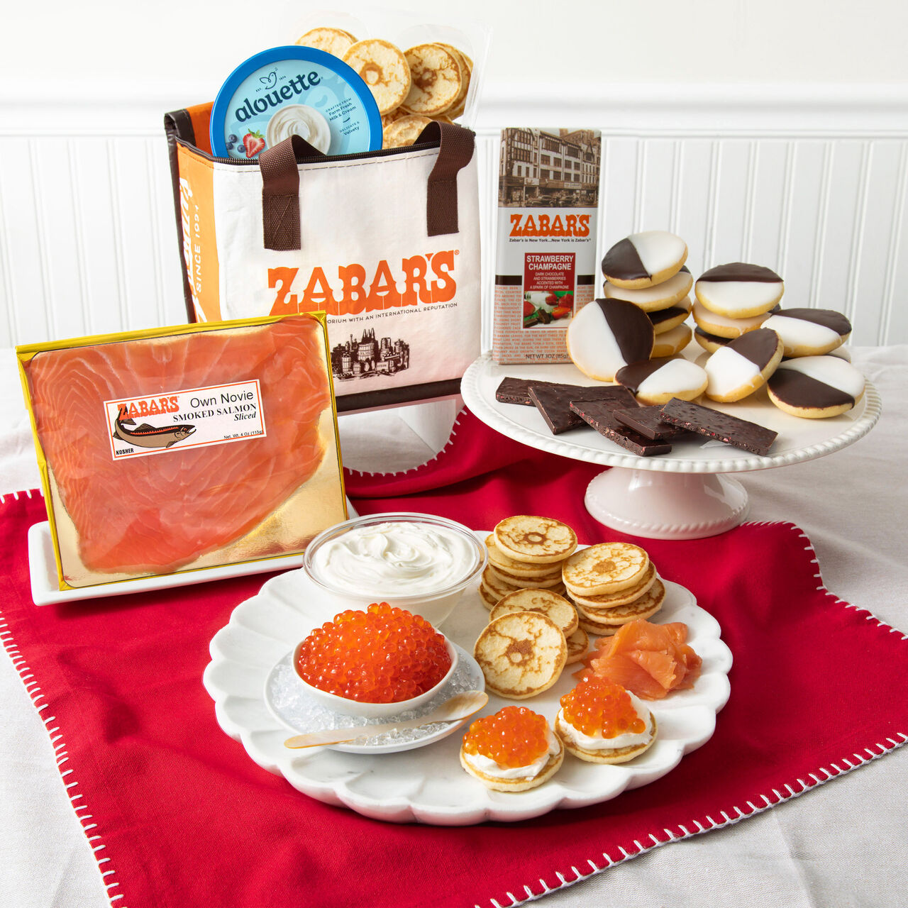 Zabar's Love of Caviar Gift Set (Red Salmon 4oz)  large