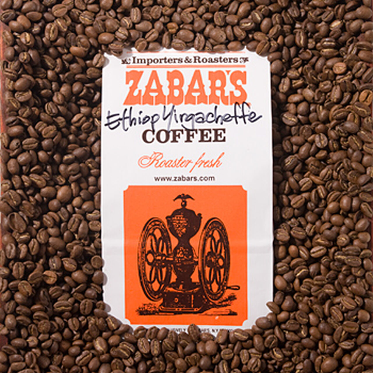 Ethiopian Yirgacheffe Coffee - 16oz (Kosher) - Beans, , large image number 0