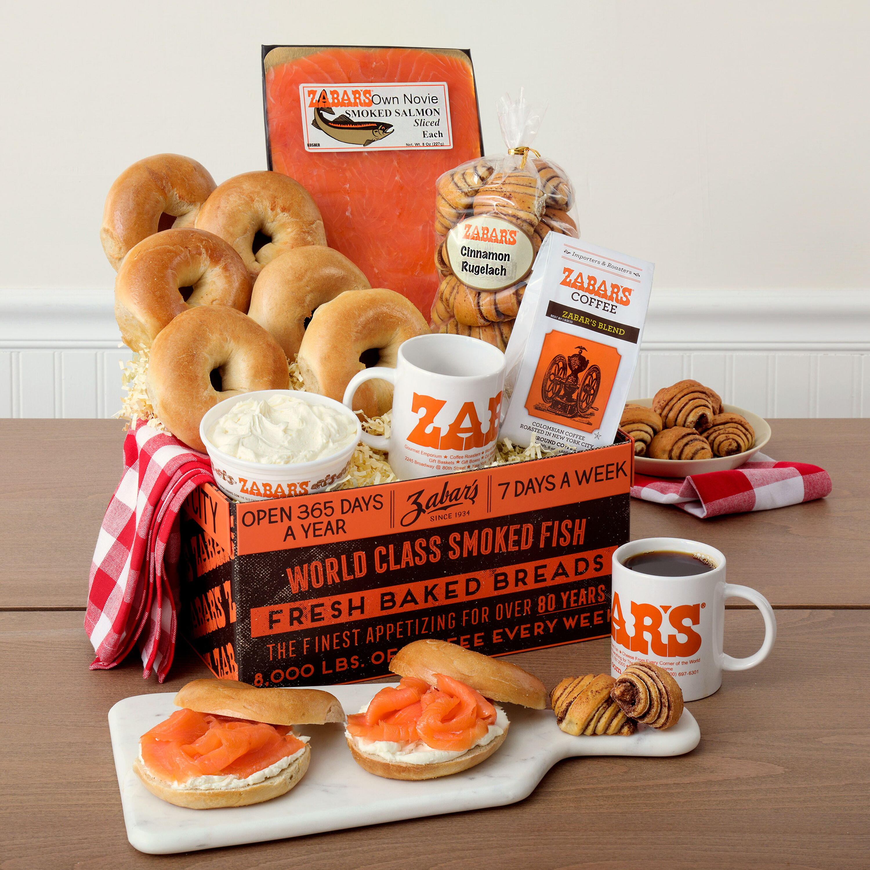 Zabar's Morning Basics Gift Basket