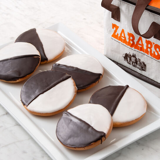 Zabar's Classic Large Black & White Cookies (Kosher)  large image number 1