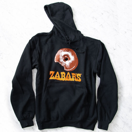 Zabar's Bagel Black Hoodie  large image number 0