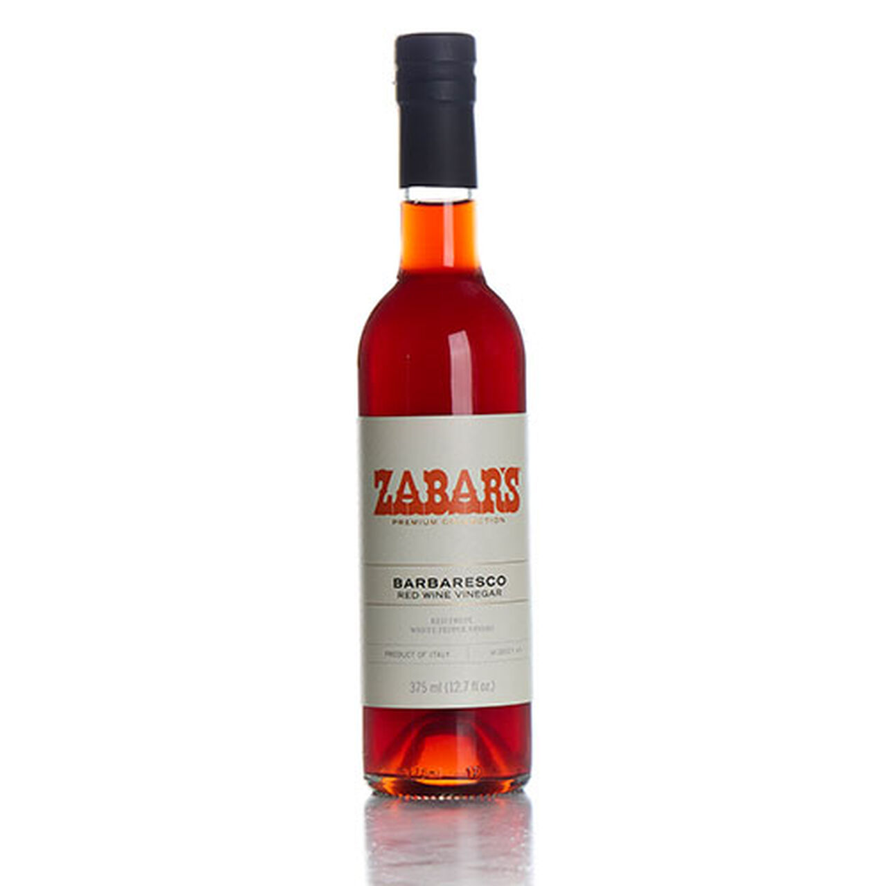 Zabar's Premium Collection Barbaresco Red Wine Vinegar 12.7 fl. oz., , large image number 0