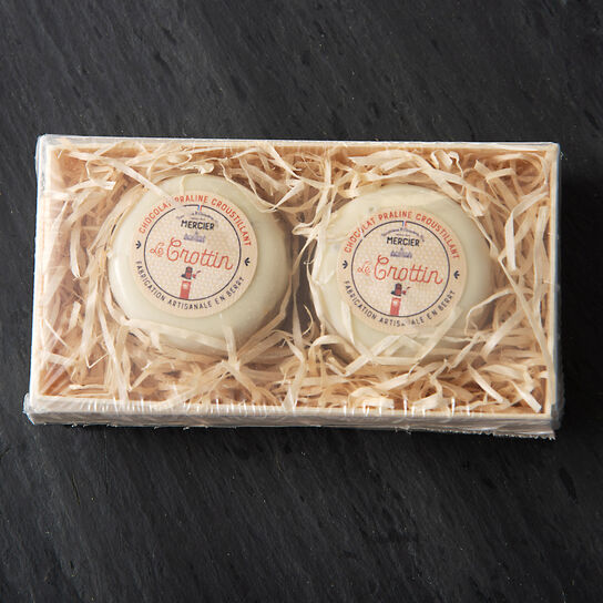 Chocolate Crottins with Almond & Hazelnut Praline by La Maison Mercier 130g  large image number 0