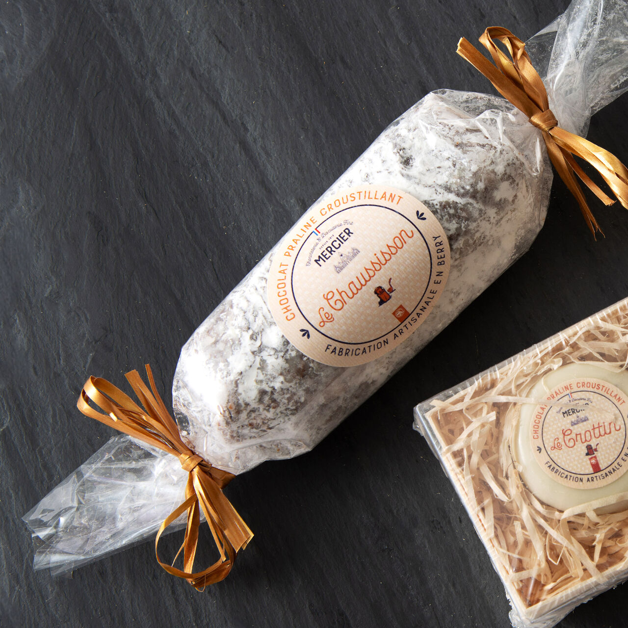 Chocolate Saucisson by La Maison Mercier 200g  large