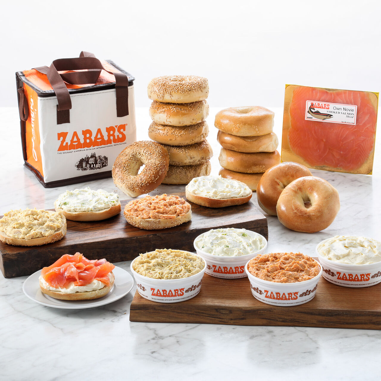 Zabar's Bagels & Spreads Bundle, , large image number 0