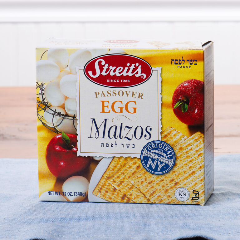 Streit’s Egg Matzos 12oz - Kosher for Passover  large