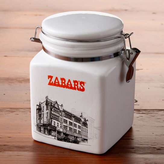 Zabar's Ceramic Coffee Jar  large image number 0
