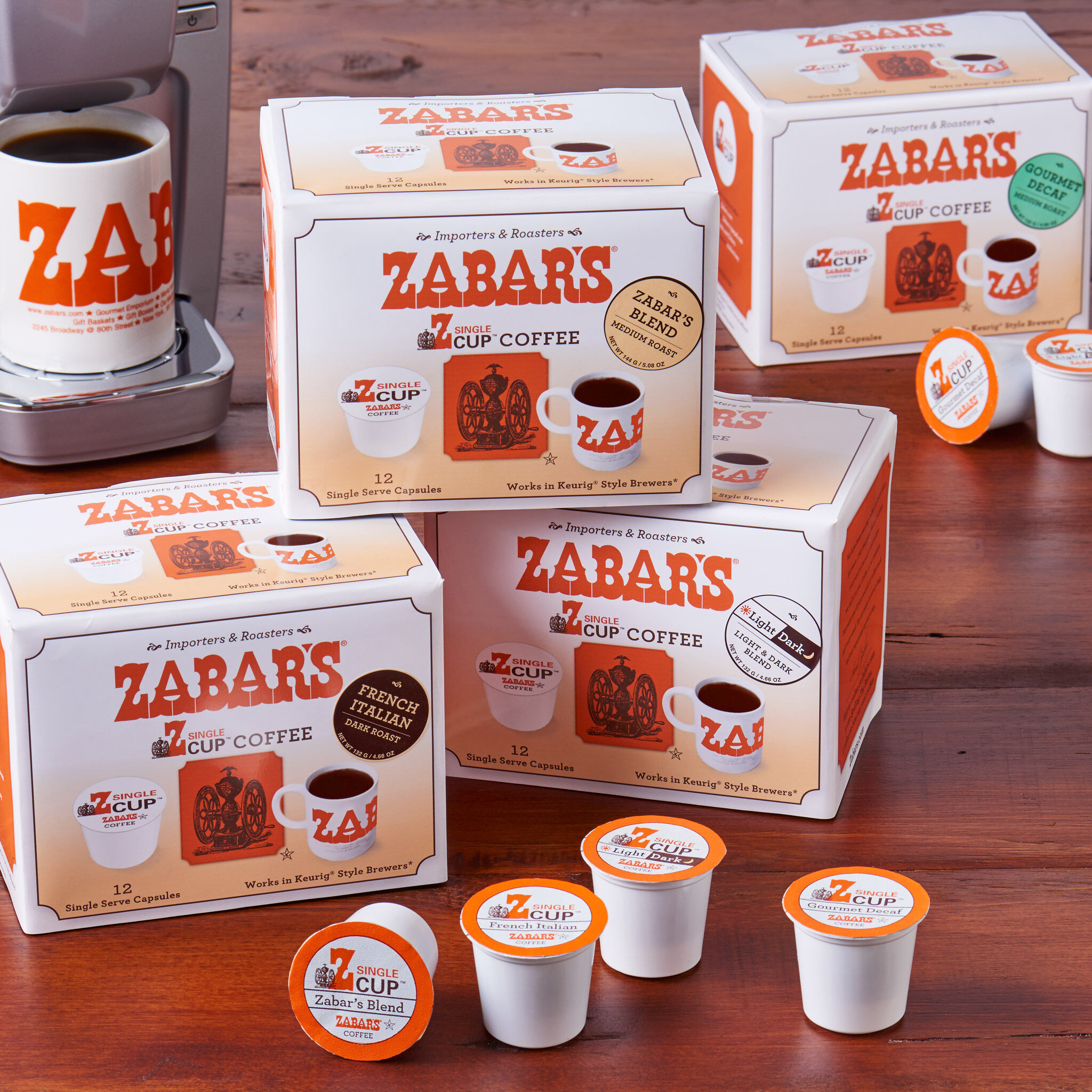 Z Single Cup Gourmet Coffee (Kosher)