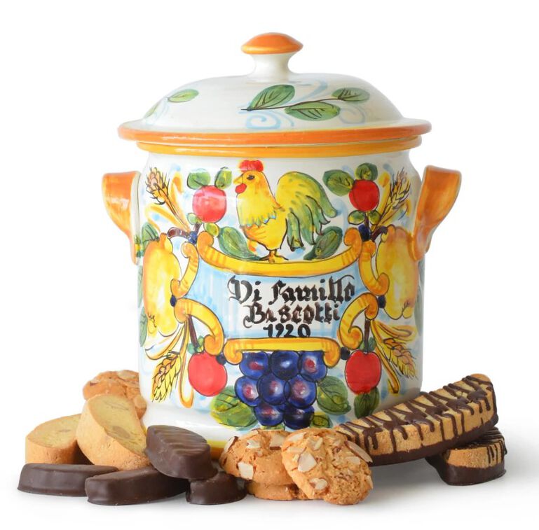 DiCamillo Florentine Rooster Jar - 13oz  large