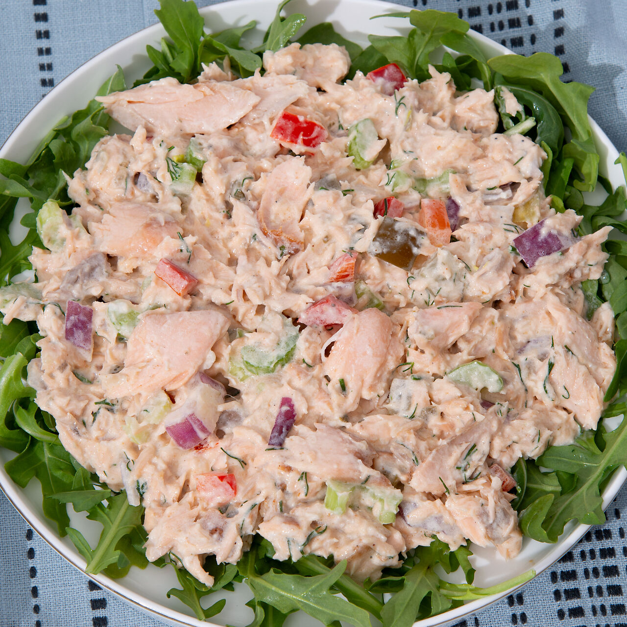 Zabar's Grilled Salmon Salad  large
