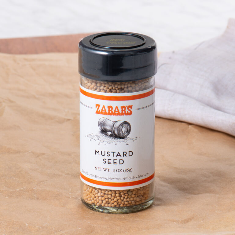 Zabar's Spices- Mustard Seed - 3 oz (Kosher)  large