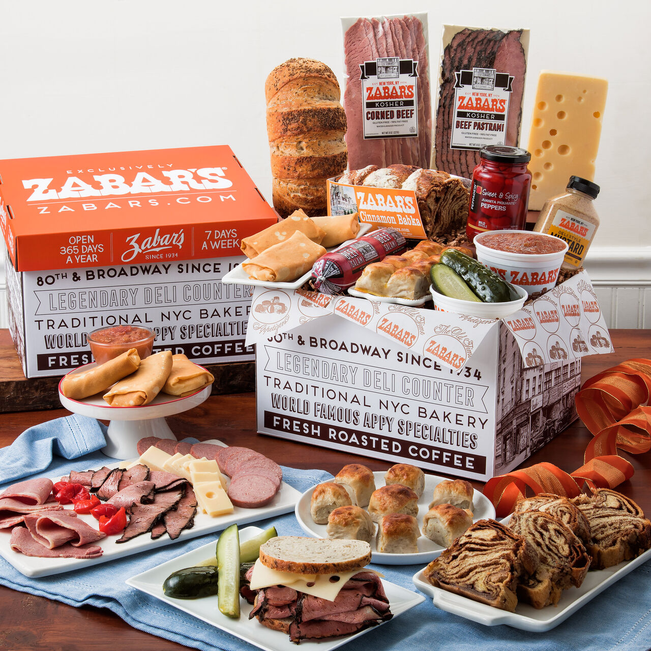 Zabar's Grand Delicatessen Box, , large image number 0