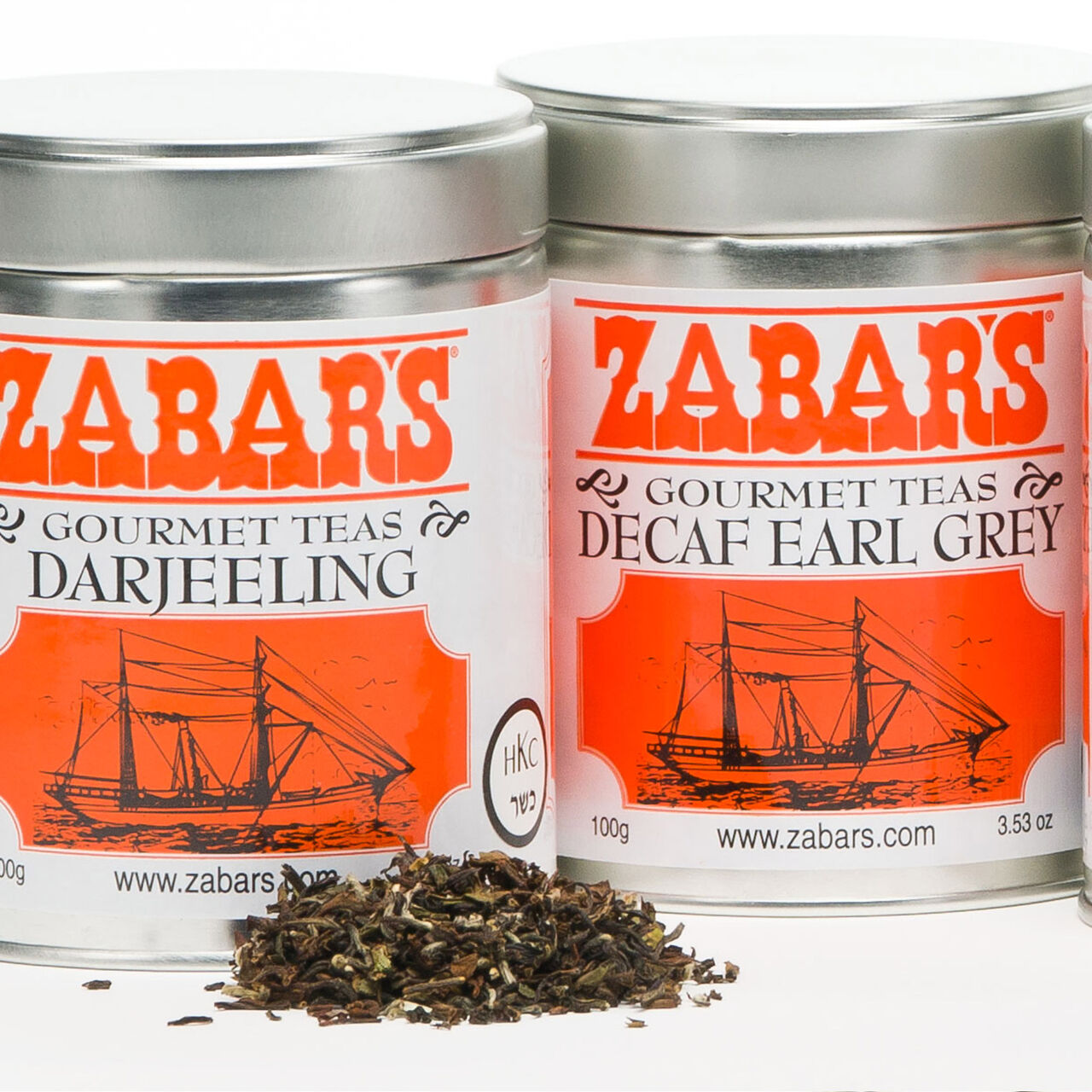 Zabar's Loose Tea Collection - 3.53oz Tin  large