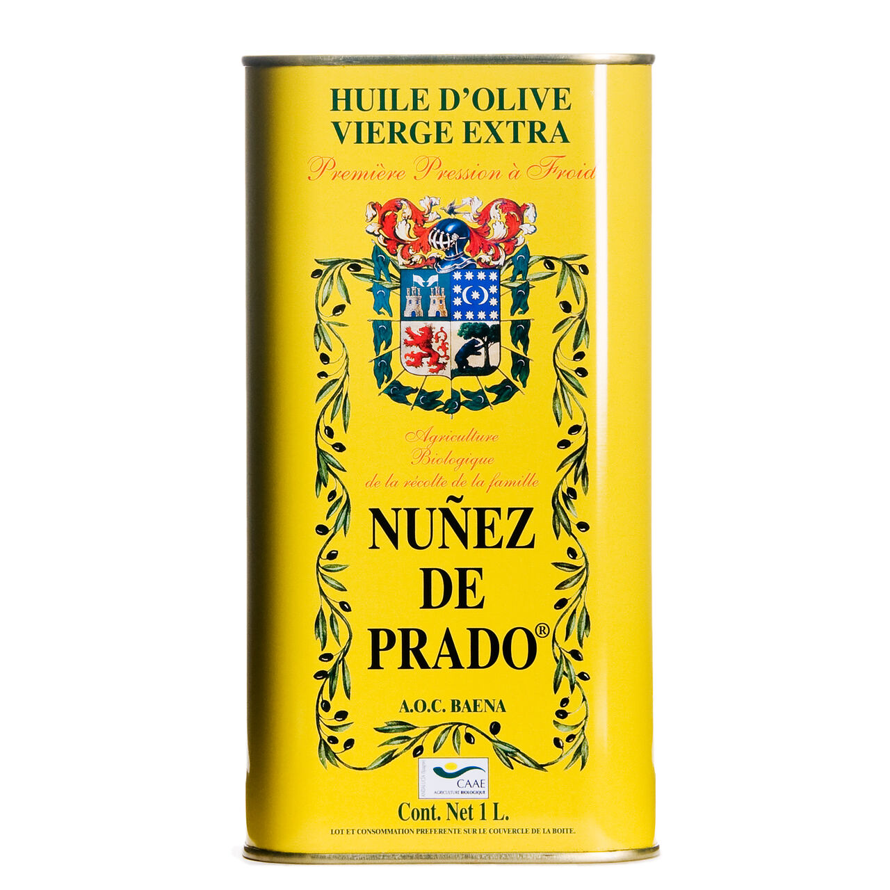 Nunez De Prado Extra Virgin Olive Oil - 33.8 oz Tin, , large image number 0