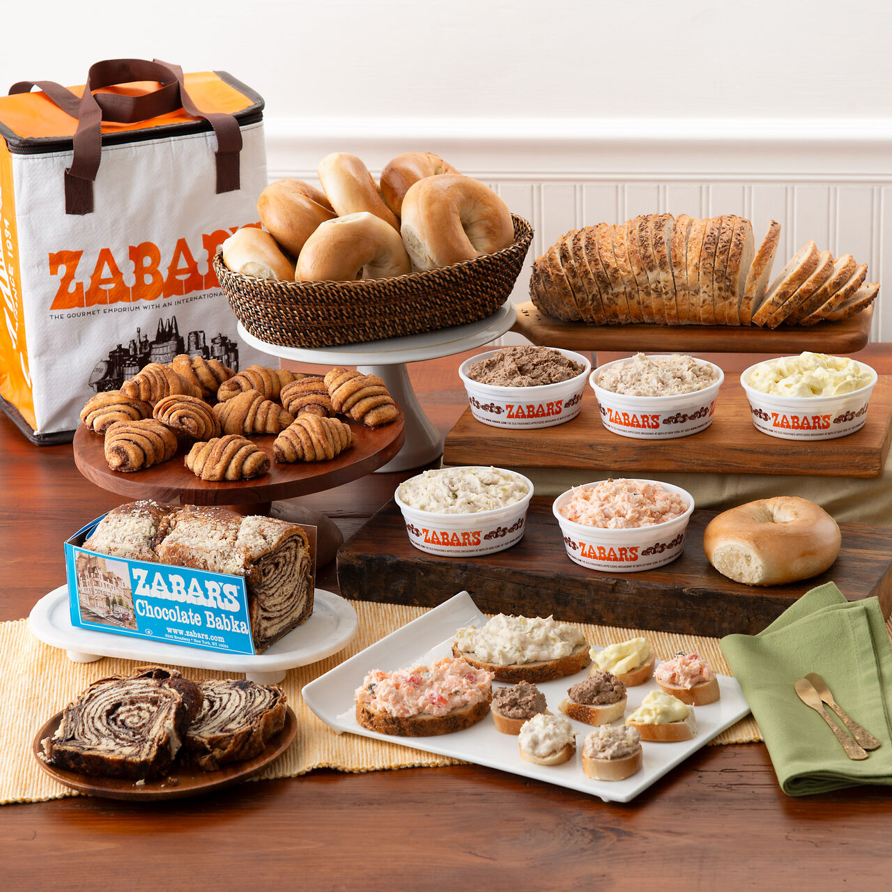 Zabar's Break-the-Fast Spreads Collection  large