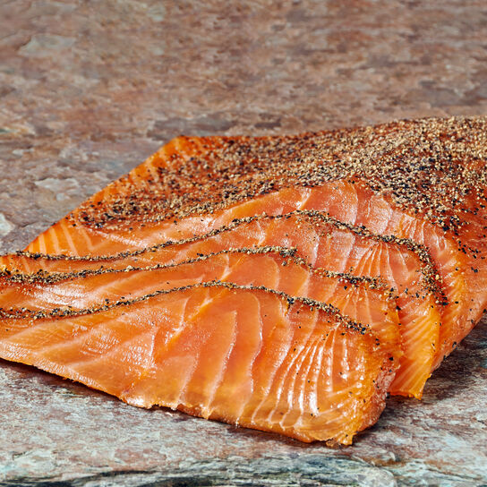 Zabar's Handsliced Peppered Nova Salmon  large image number 0