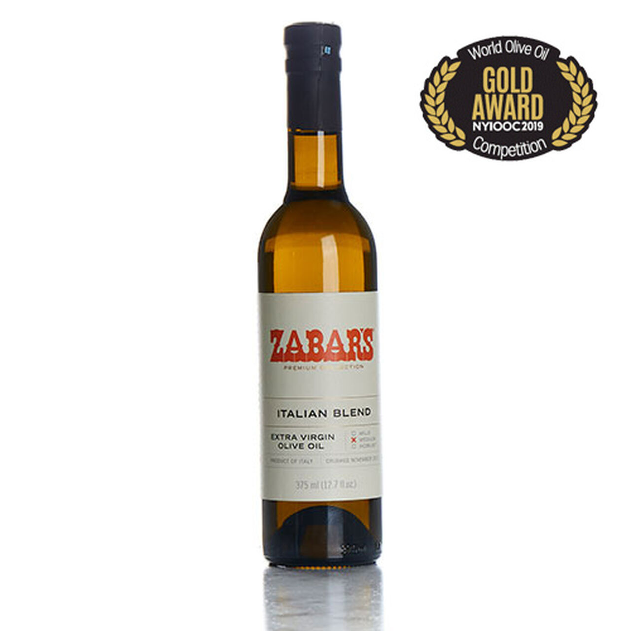 Zabar's Premium Collection Italian Blend Extra Virgin Olive Oil 12.7 fl. oz., , large image number 0