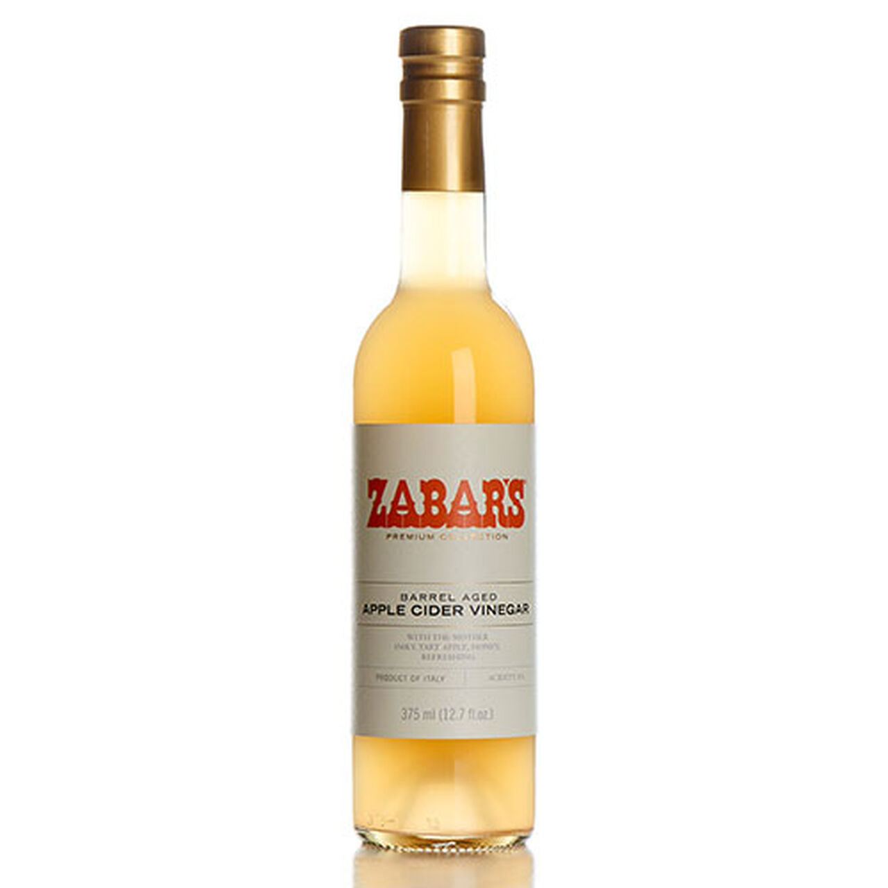 Zabar's Premium Collection Barrel Aged Apple Cider Vinegar 12.7 fl. oz., , large image number 0