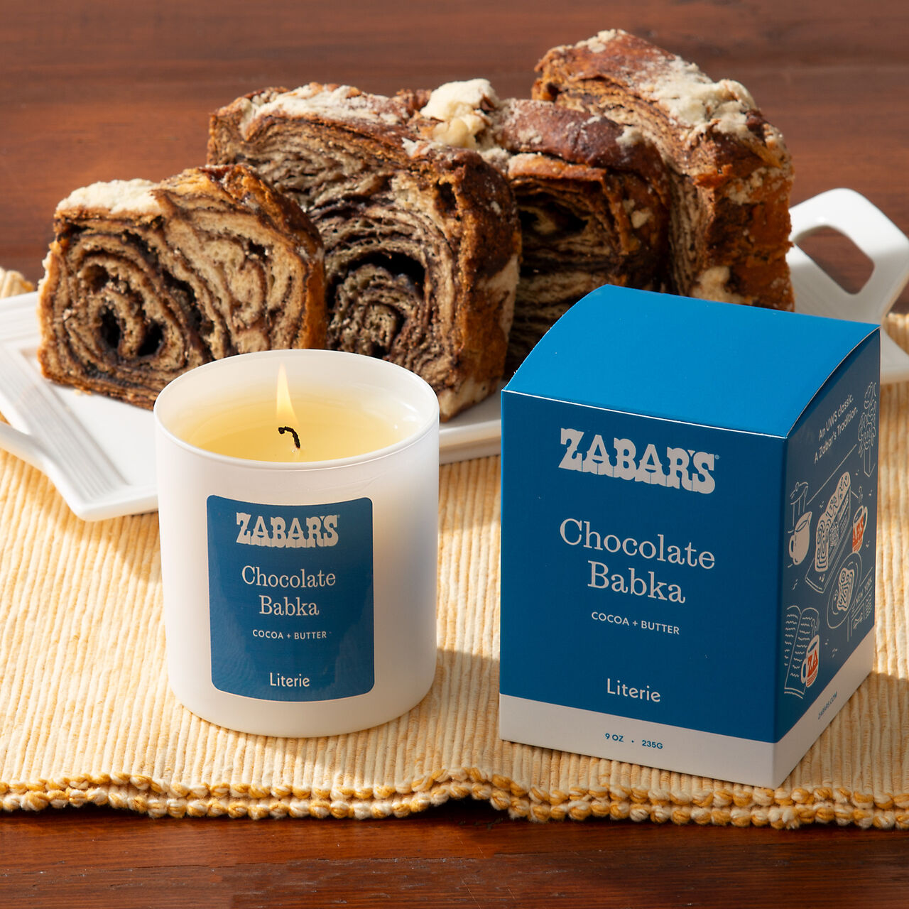 Chocolate Babka Candle