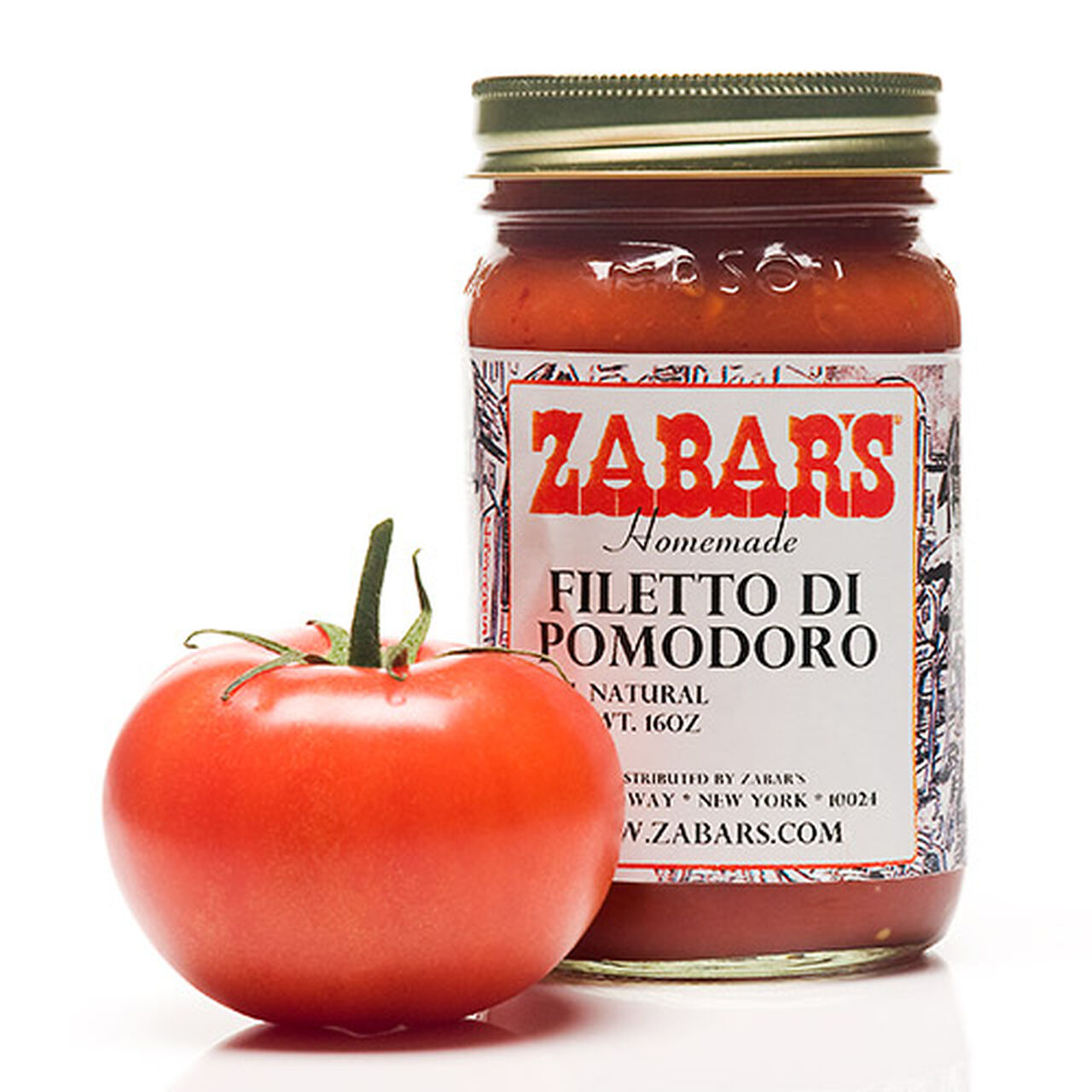Zabar's All Natural Homemade Sauces - 16oz  large