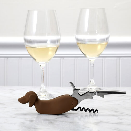 Genuine Fred Winer Dog - Dachshund Dog Shaped Corkscrew, , large image number 1