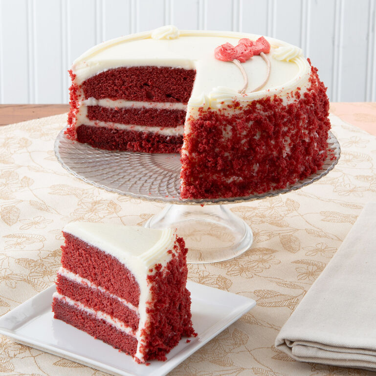 Carousel Red Velvet Cake (Kosher) 7"  large