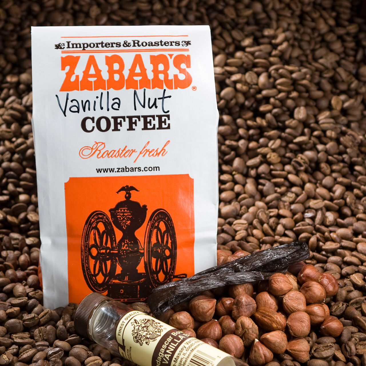 Vanilla Nut Coffee - 16oz (Kosher)  large