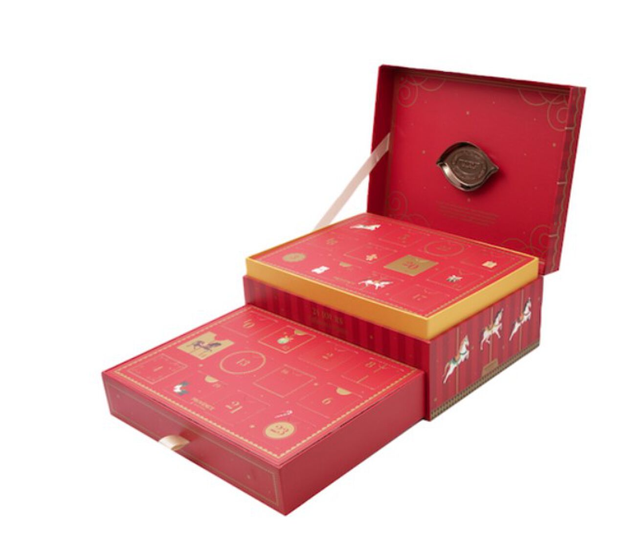 Provence d’Antan Tea Carousel Advent Calendar 44g  large