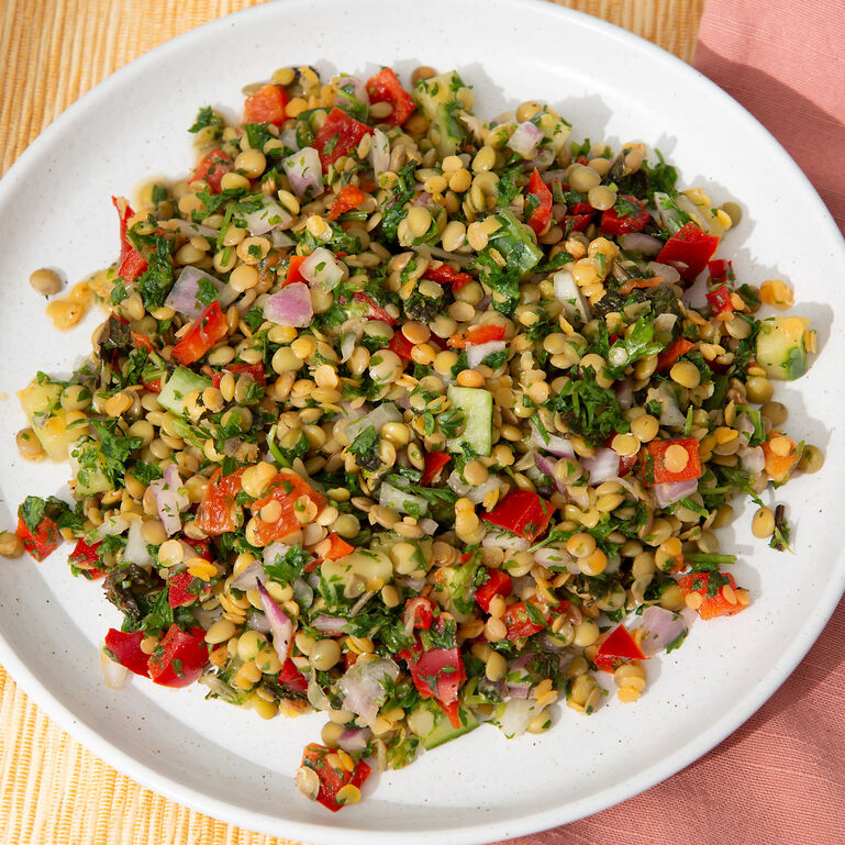 Lentil Tobbouleh Salad