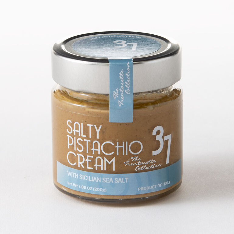 Trentasette Salty Pistachio Cream with Sicilian Sea Salt 7.05 oz  large
