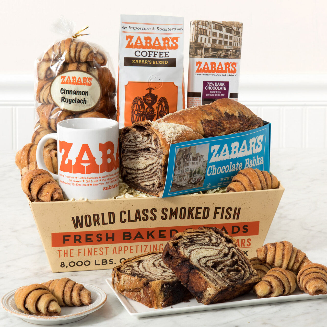 Zabar's Babka & Rugelach Crate (Kosher), , large image number 0