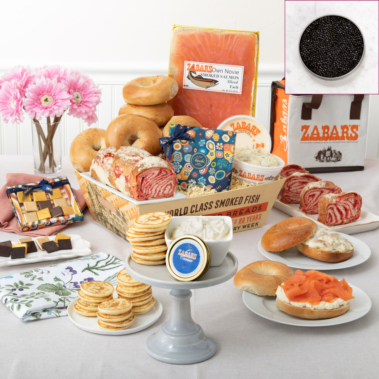 Brunch for Mom with Italian Siberian Caviar  large