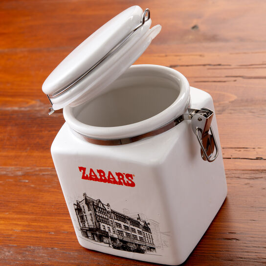 Zabar's Ceramic Coffee Jar  large image number 1