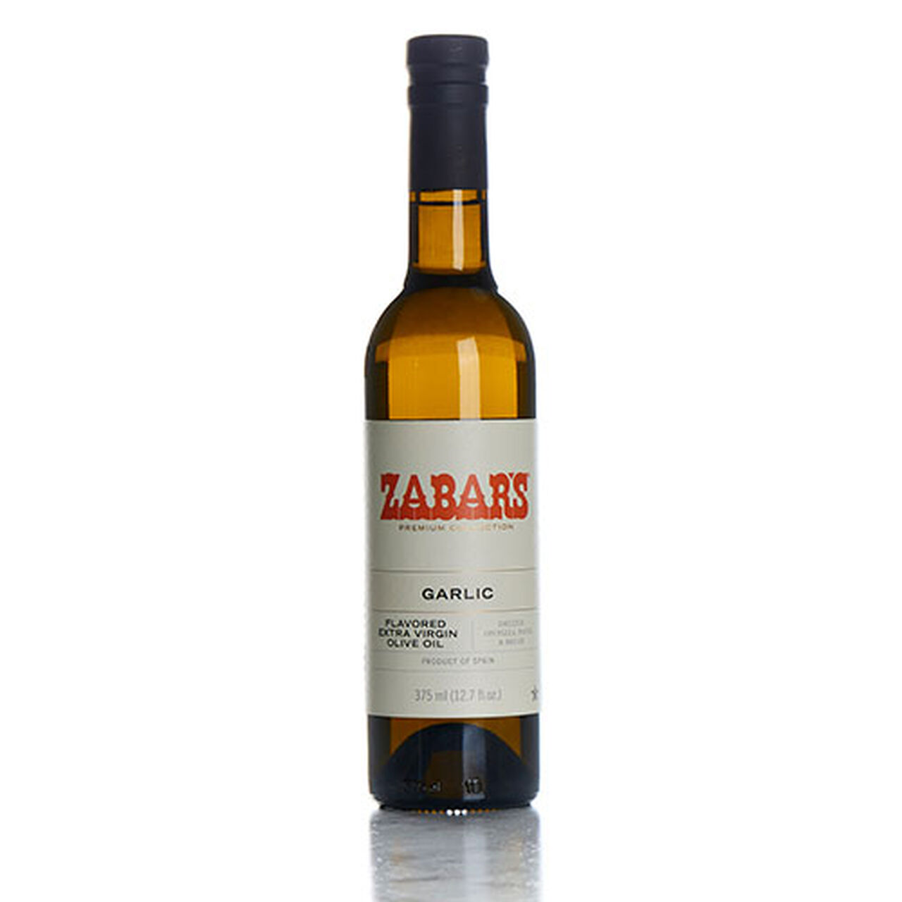 Zabar's Premium Collection Garlic Flavored Extra Virgin Olive Oil 12.7 fl. oz.  large