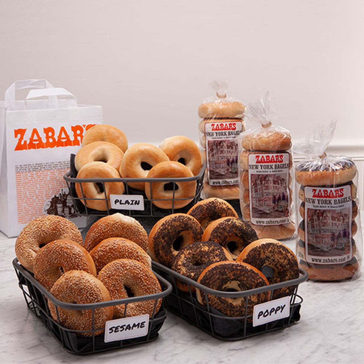 Zabar's NY Original 18 Assorted Bagel Bundle #1 (Kosher), , large image number 0