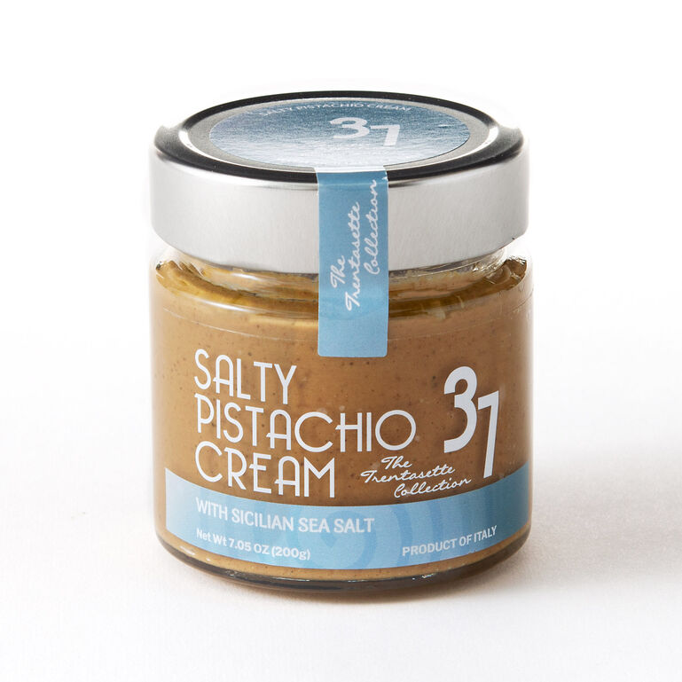 Trentasette Salty Pistachio Cream with Sicilian Sea Salt 7.05 oz  large