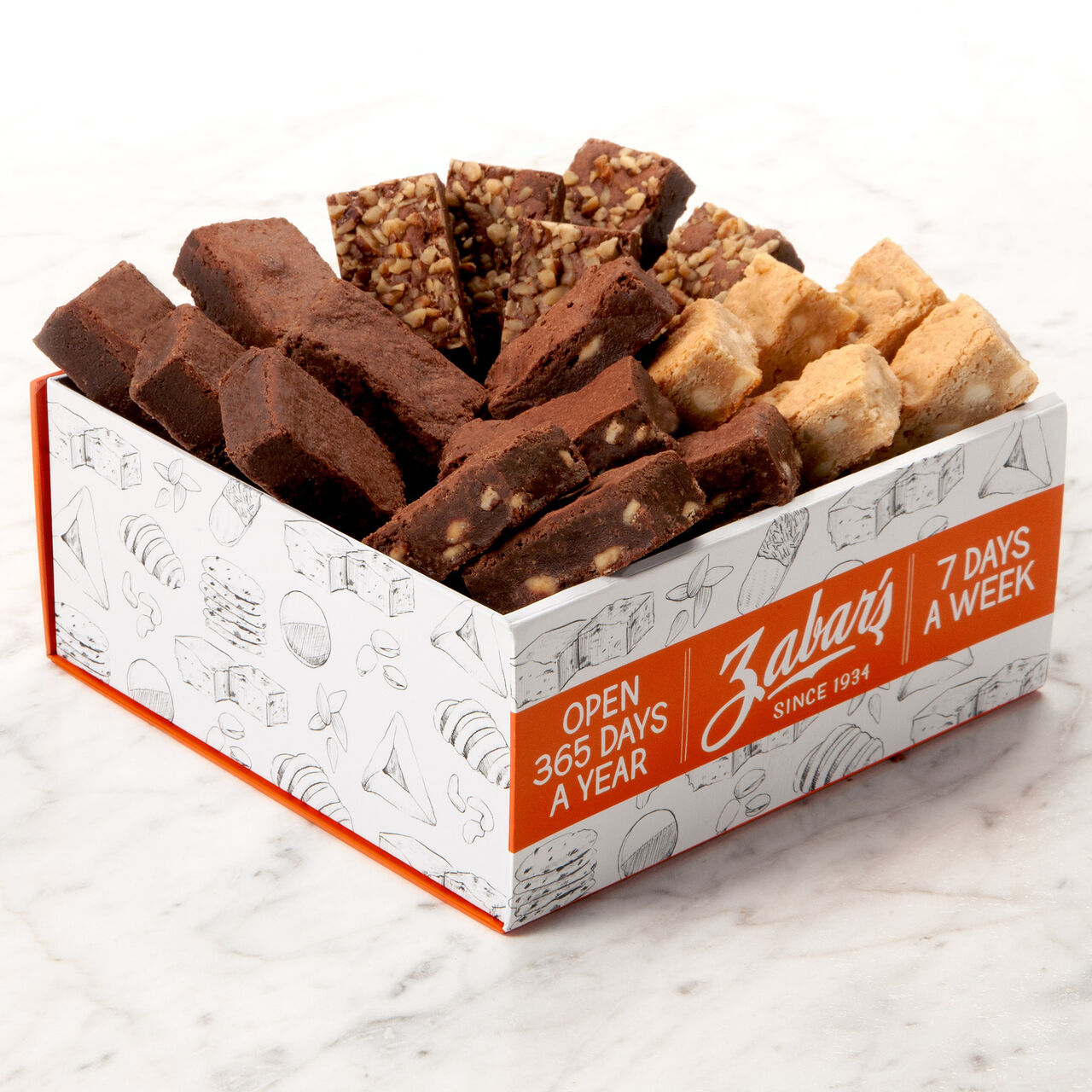 Zabar's Brownie Bites Box -Approx. 24 oz. (Kosher), , large image number 0
