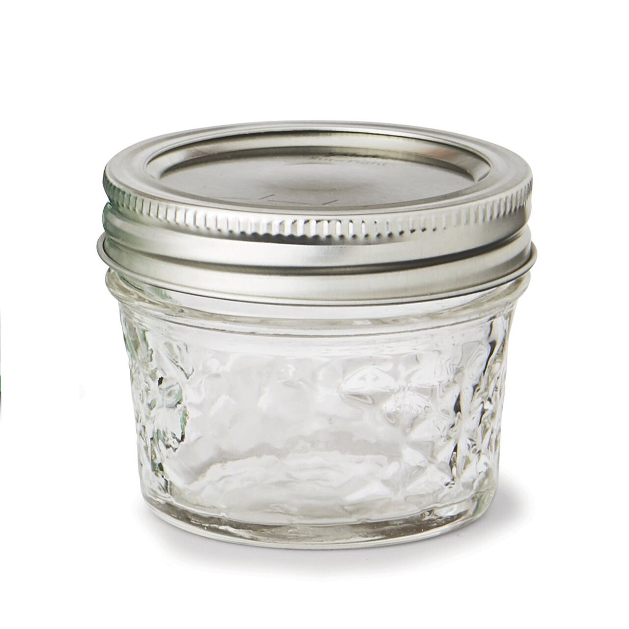 Ball Half-Pint Quilted Jelly Canning Mason Jar #B812-S, , large image number 0