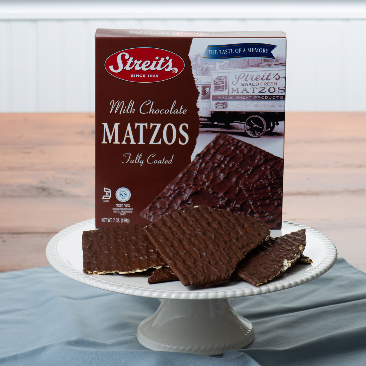 Streit's Milk Chocolate Matzos (Kosher for Passover)  large