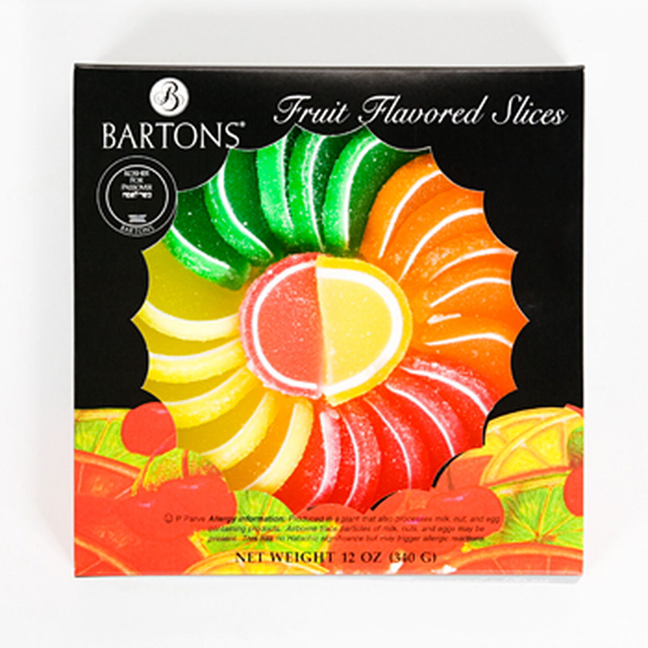 Bartons Fruit Flavored Slices 12oz Kosher for Passover, , large image number 0